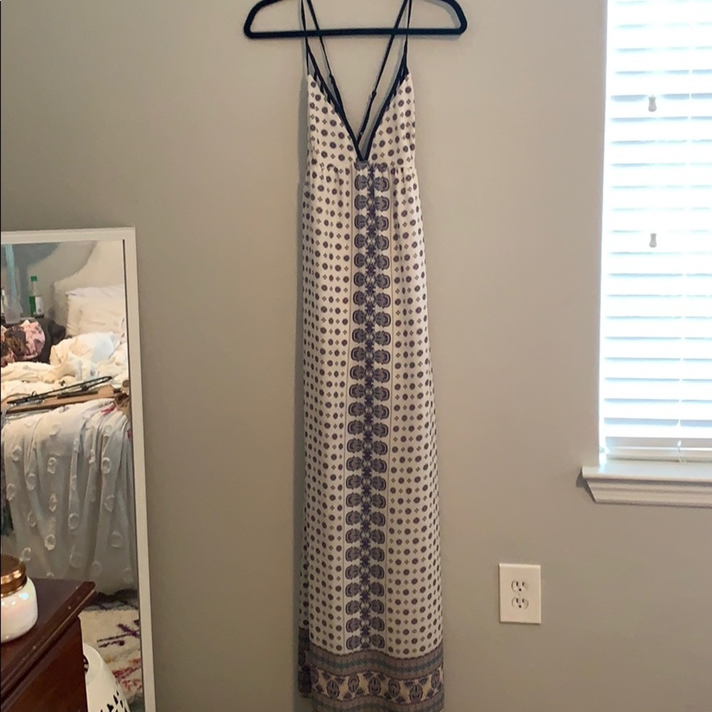 Tribal maxi dress